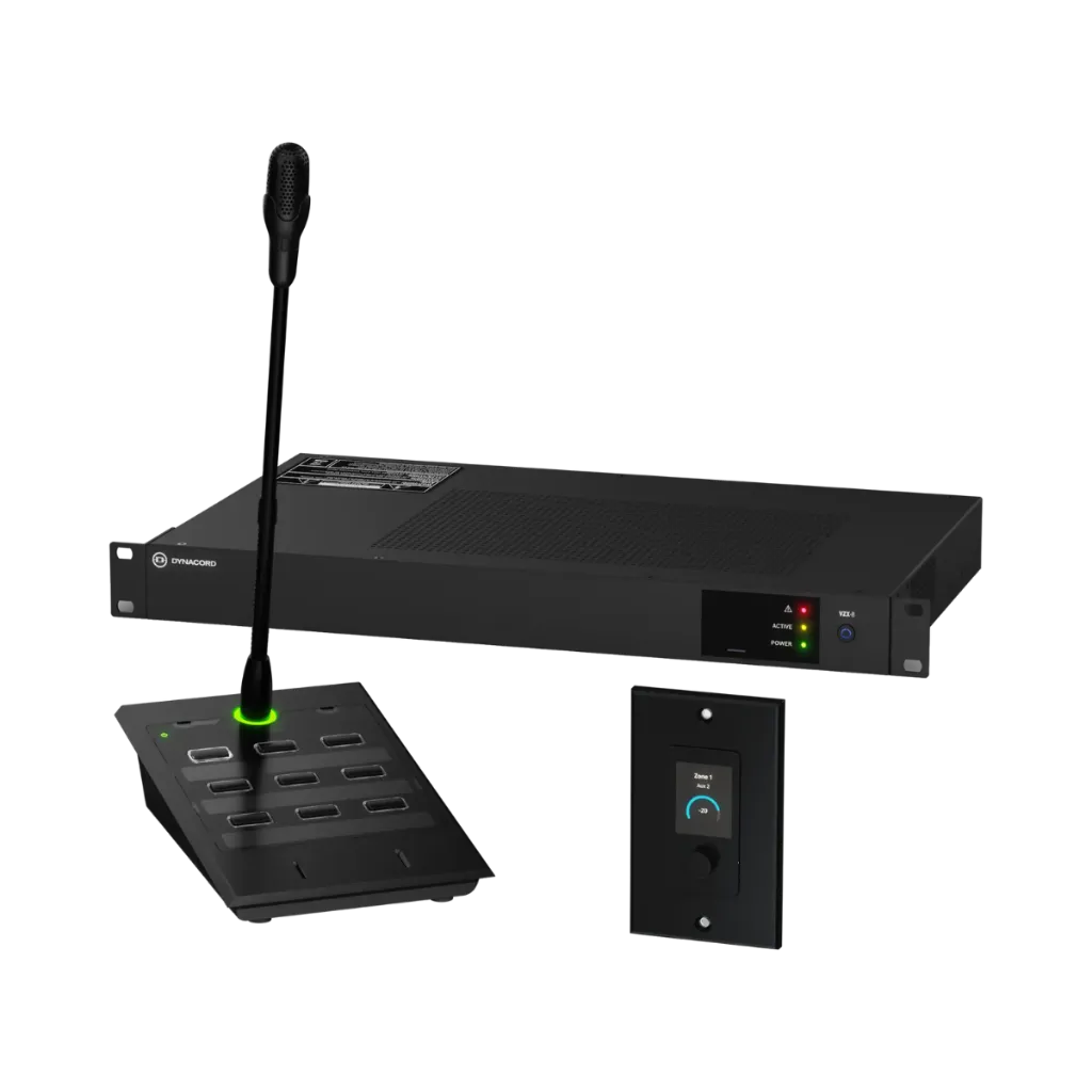 Dynacord-VZX-8-Perspective-View-Black - Esco.webp